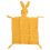 (Yellow) Bunny-Lieblingstuch aus Baumwolle, gelb 1