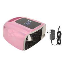 (EU Plug) Lampada Gel Unghie 96W 42 LED Ricaricabile Spina EU