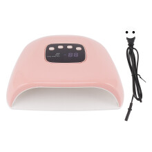 (EU Plug) Lampada Unghie UV LED 180W LCD Timer EU