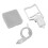 (White) Baby Nose Aspirator Soft Silicone Cleaner 1