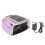 (EU Plug) 96W Rechargeable LED Nail Dryer Purple 1
