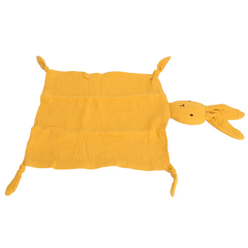 (Yellow) Bunny-Lieblingstuch aus Baumwolle, gelb 2