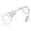 (White) Baby Nose Aspirator Soft Silicone Cleaner 3