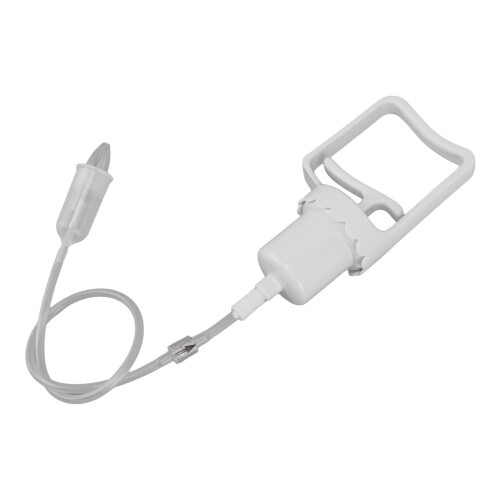 (White) Baby Nose Aspirator Soft Silicone Cleaner 1