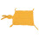 (Yellow) Bunny-Lieblingstuch aus Baumwolle, gelb 2