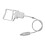 (White) Baby Nose Aspirator Soft Silicone Cleaner 4