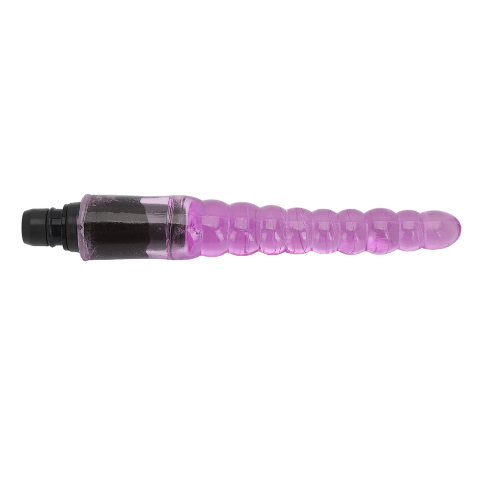 Purple Silicone Muscle Massager Head 0.71-0.75In