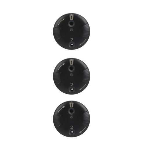3 Stk. Schwarz Wachsfilter für Phonak Hörgeräte