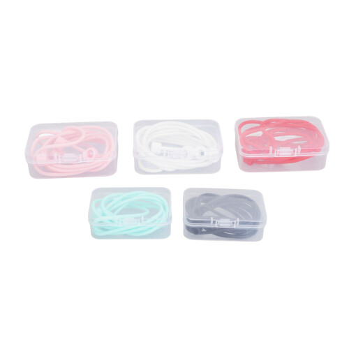10pcs Silicone Sound Amplifier Lanyard, 5 Colors