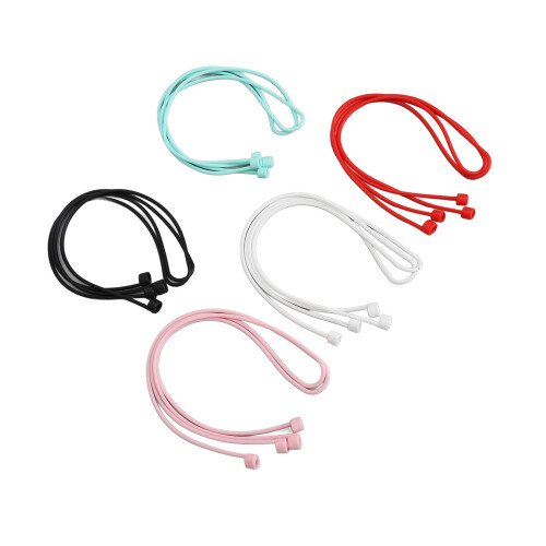 10pcs Silicone Sound Amplifier Lanyard, 5 Colors 2