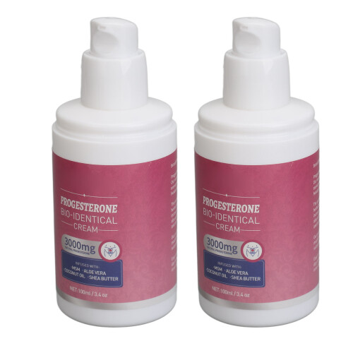 2Pcs Menopause Relief Cream Bioidentical Progestin 100ml 1
