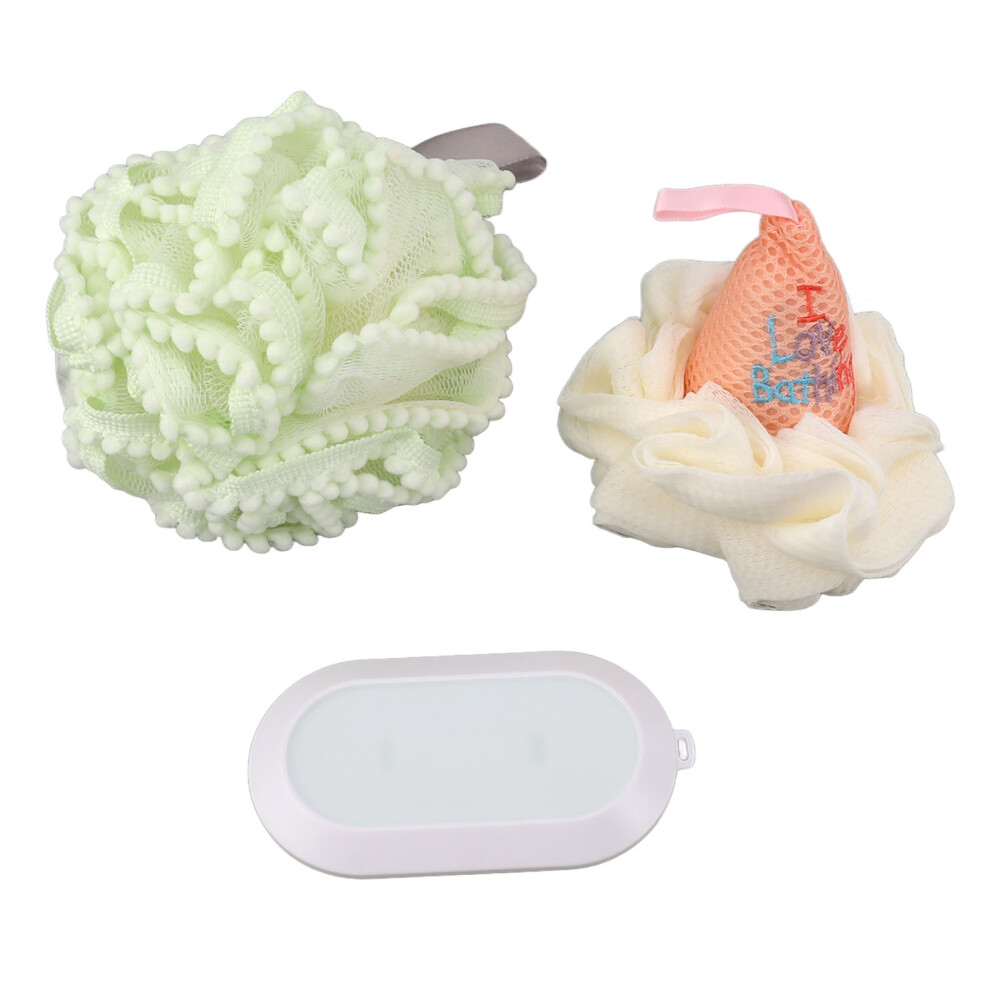 Bath Shower Sponge Hair Eraser Deep Cleansing Dense Foam
