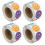 4 Rols Lachgezicht Stickers 4