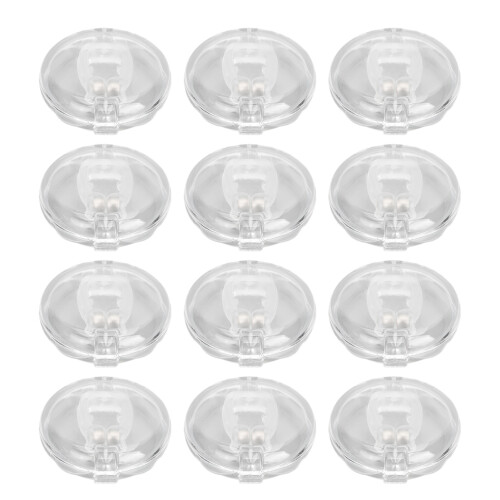 12pcs Silicone Magnetic Snoring Nose Clip Ergonomic