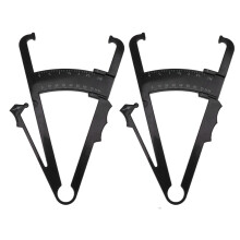 2pcs Handheld Body Fat Caliper Accurate Skinfold Measurement Device