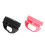 2x Silicone Scalp Massage Shampoo Brush Pink/Black 4