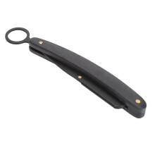Foldable Wooden Handle Stainless Steel Beard Clipper