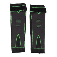 (Green) Verwarmd Kniecompressiebandage met Wormwood