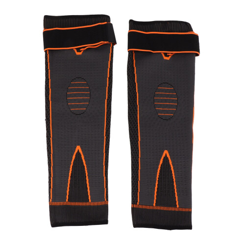 (Orange) Verwarmd Kniecompressiebandage met Wormwood