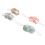 4Pcs Bath Mesh Pouf Shower Scrubbing Sponges 5