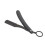 Faltbares Bartmesser Vintage Edelstahl Halter 3