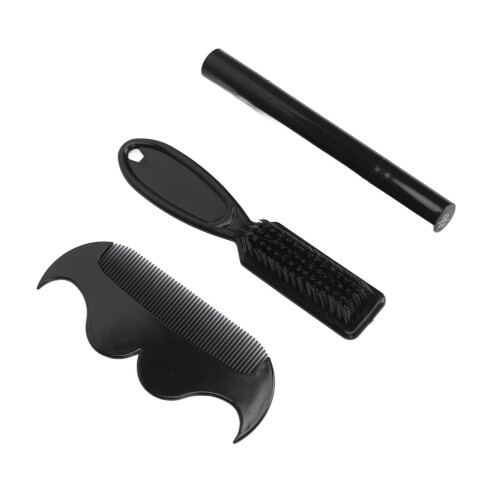 2-in-1 Bartstift 4 Spitzen schwitzfest schwarz 2