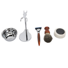 Herren-Grooming-Set mit Trimmer, Pinsel & Stand