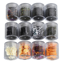 Nail Art Glitter Sequins für Halloween