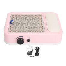 (US Plug) 2-in-1-Nagelstaub-Sammler mit Filter und Ventilator