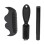 2-in-1 Bartstift 4 Spitzen schwitzfest schwarz 2