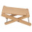Sturdy Wooden Guitar Foot Rest, 3 Adjustable Heights, Foldable, Beech 14