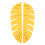 (Yellow) 2Pcs Leaf-Shaped Makeup Brush Drying Rack (Yellow) 2
