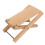 Sturdy Wooden Guitar Foot Rest, 3 Adjustable Heights, Foldable, Beech 15