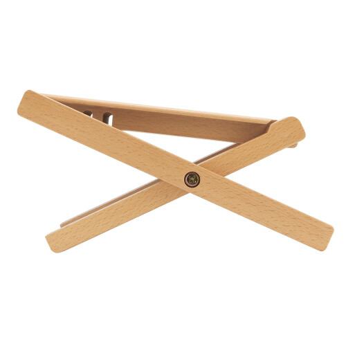 Sturdy Wooden Guitar Foot Rest, 3 Adjustable Heights, Foldable, Beech 2