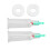 2pcs Finger Cupping Therapy Cups with Silicone Flat Elbow Rings 3