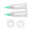 2pcs Finger Cupping Therapy Cups with Silicone Flat Elbow Rings 4