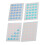 4Pcs Heart Shape Hydrocolloid Acne Patches 2