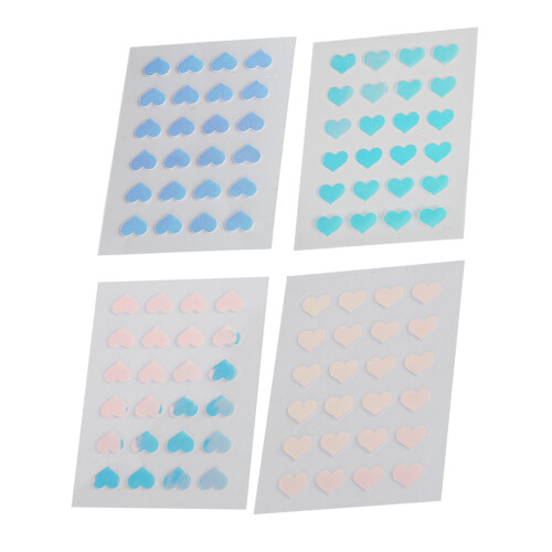 4Pcs Heart Shape Hydrocolloid Acne Patches 1