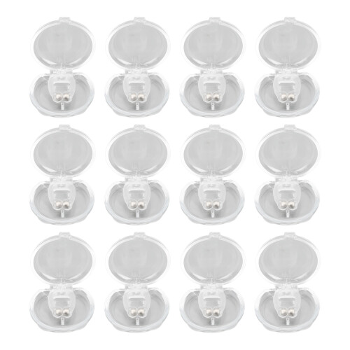12pcs Silicone Magnetic Snoring Nose Clip Ergonomic 1