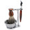 Herren-Grooming-Set mit Trimmer, Pinsel & Stand 3