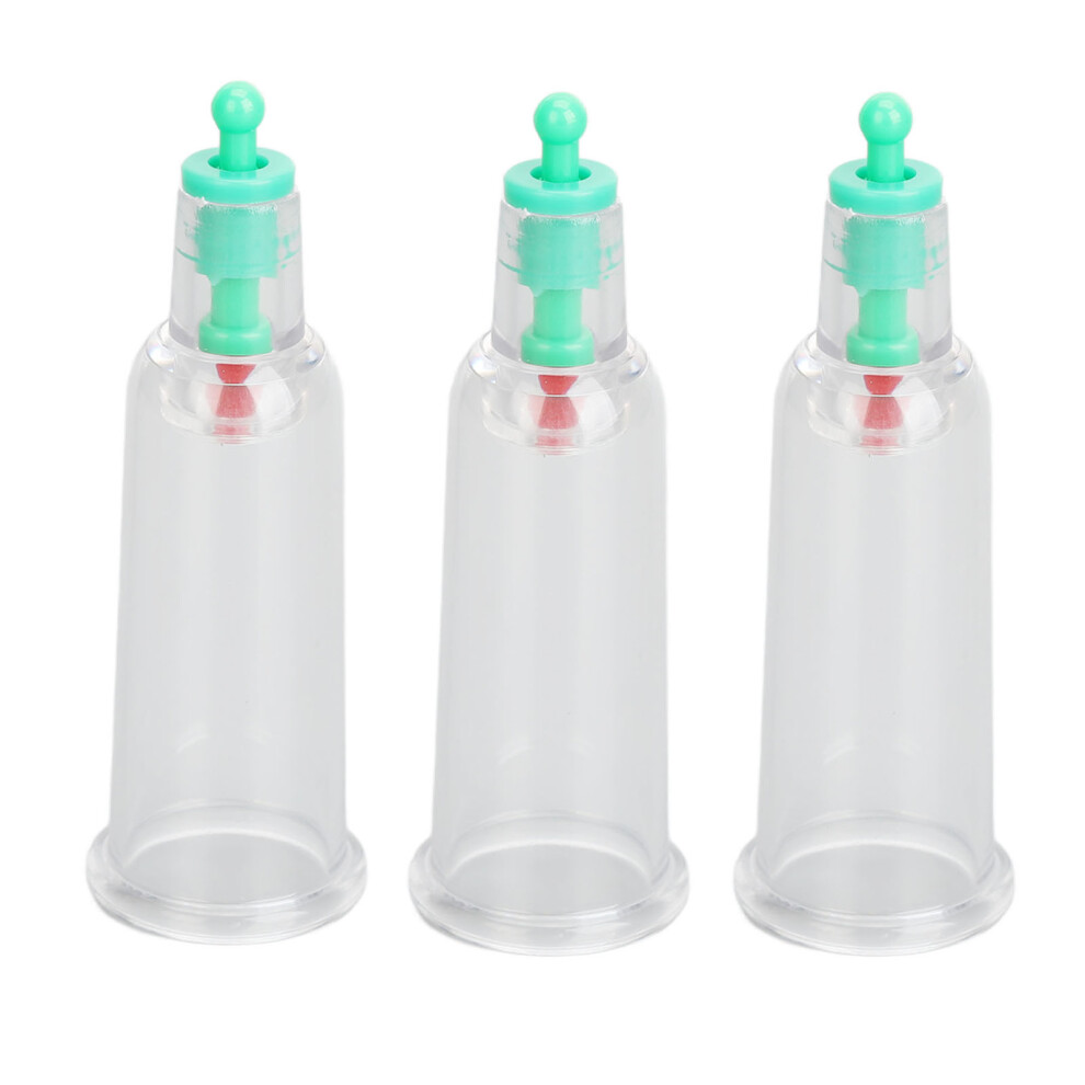 3pcs Finger Cupping Cup Vacuum Massage Strong Suction Small Cup