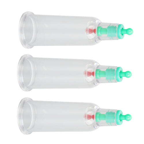 3pcs Finger Cupping Cup Vacuum Massage Strong Suction Small Cup 2