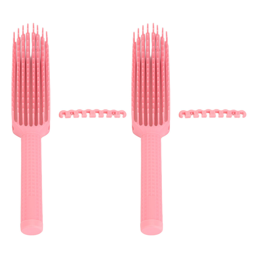 2PCS Hair Comb Brush Detangling Massage Styling Kit