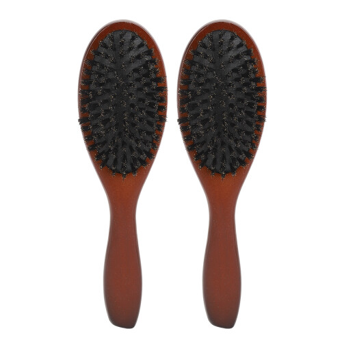 2x Langer Schaft Hoofdmasseerborstel voor Douche