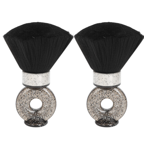2pcs Ergonomic Barber Neck Duster Brush