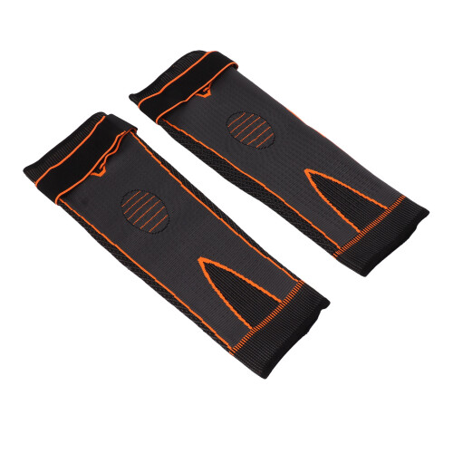 (Orange) Verwarmd Kniecompressiebandage met Wormwood 2
