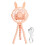 (Pink) Ventilatore Carrello Elettrico Blue 1