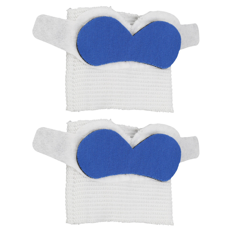 Blue/Light Newborn Sunshade Eye Mask Elastic Cotton Double Protection 2Pcs
