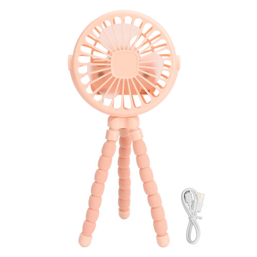 (Pink) Ventilatore Passeggina Portatile