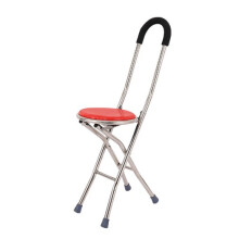 Gehstock mit Stuhl Edelstahl Klappbar Outdoor